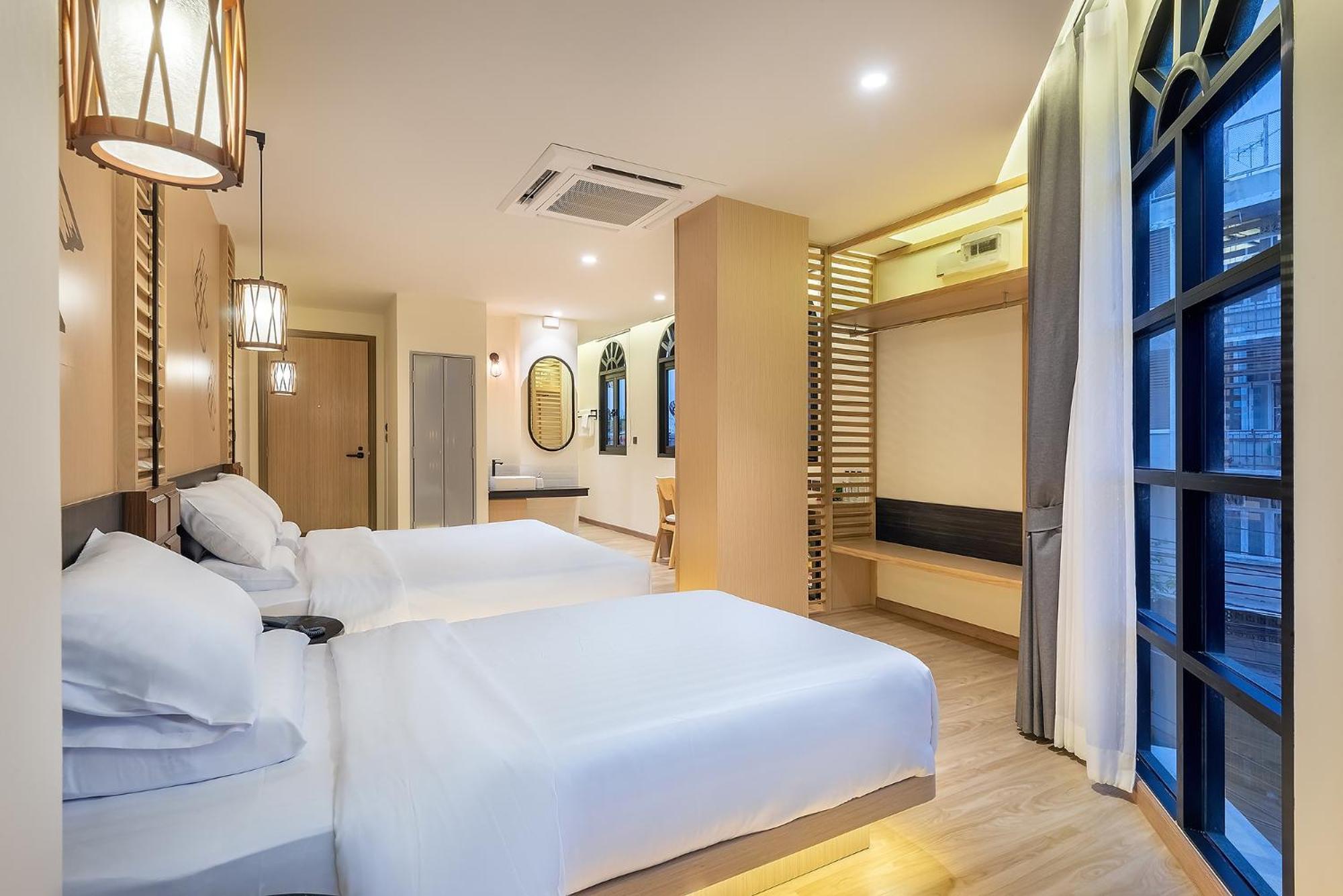 Phra Nakhon Poshtel Banguecoque Quarto foto