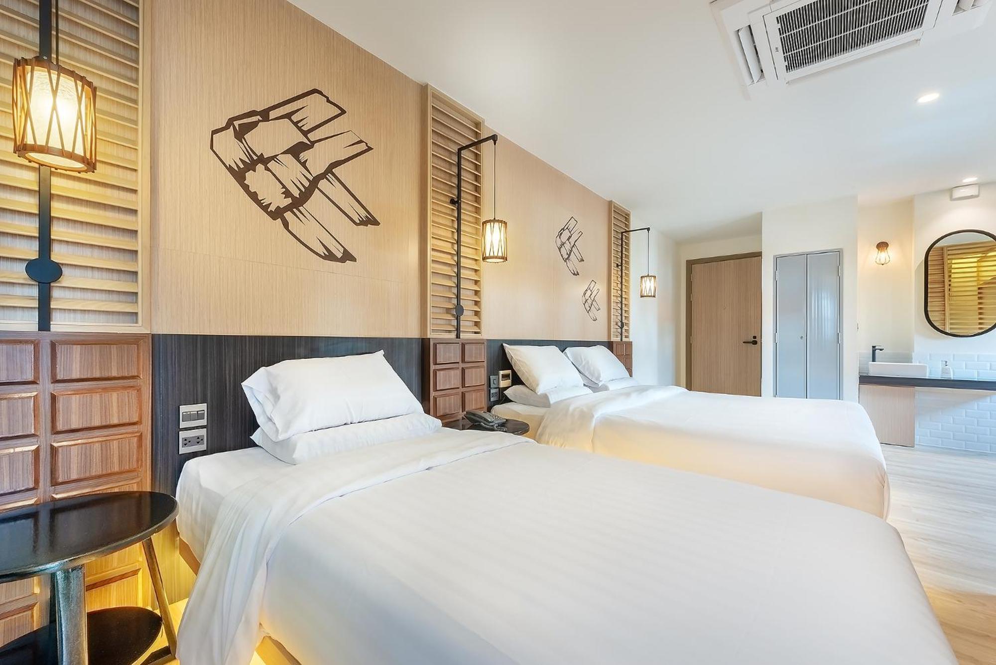 Phra Nakhon Poshtel Banguecoque Quarto foto