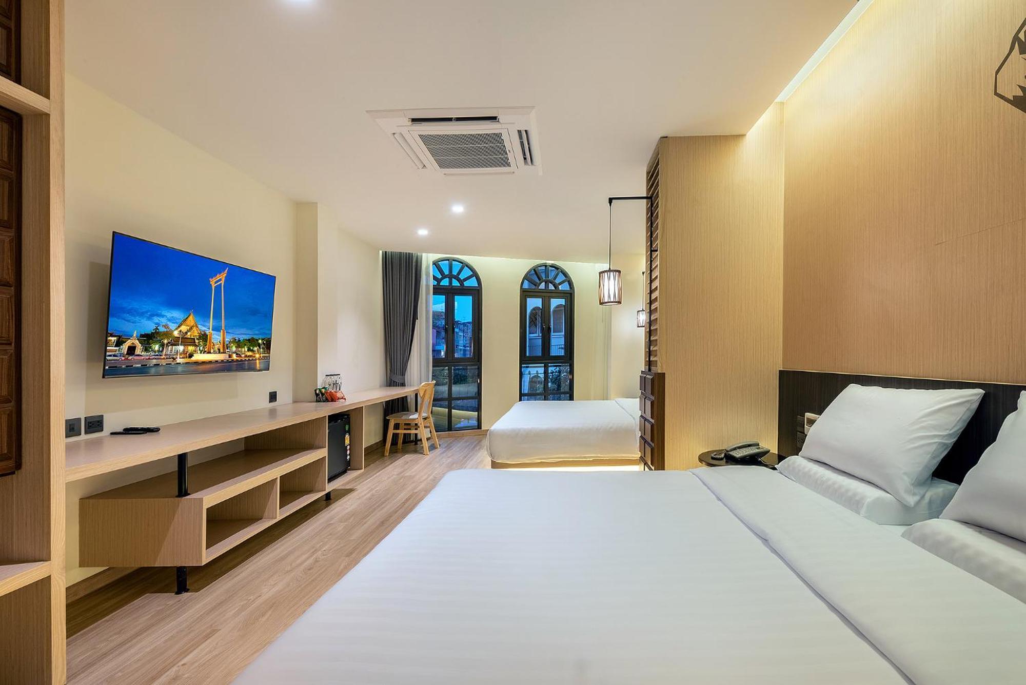 Phra Nakhon Poshtel Banguecoque Quarto foto